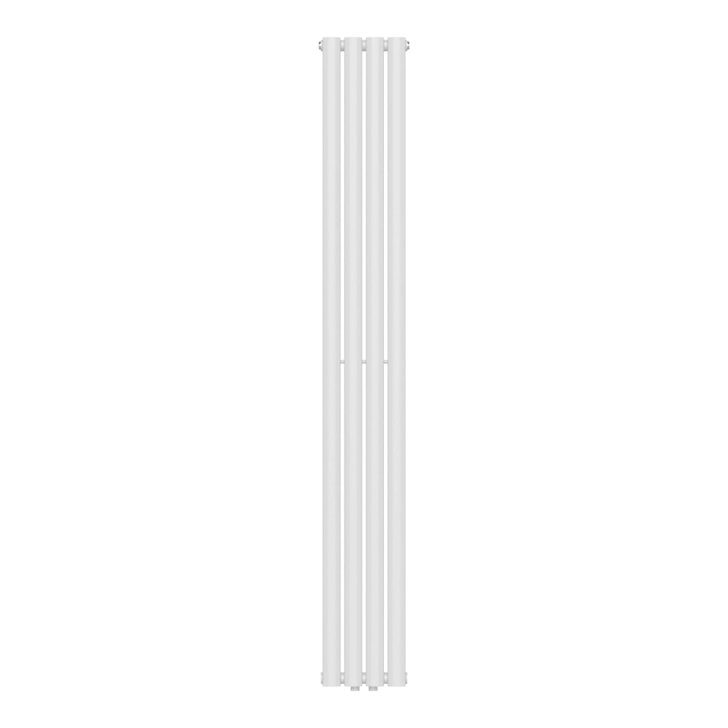 Termosifone Nore ad Acqua Calda Pannello Singolo con Elementi Tubolari 180 x 24 cm - Bianco [neu.haus]