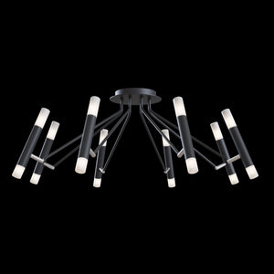 Plafoniera Modern in Metallo Vigo Nero