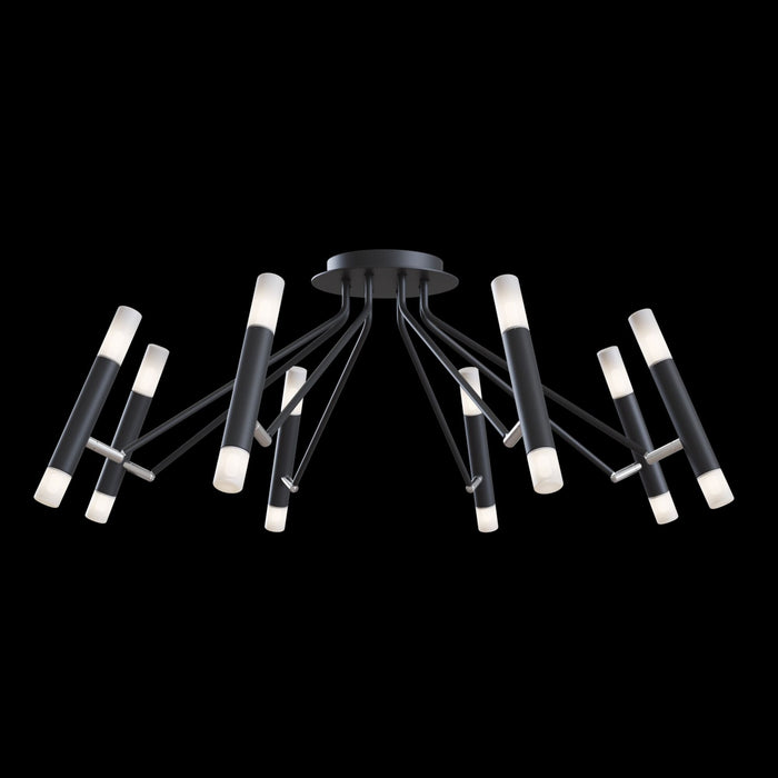 Plafoniera Modern in Metallo Vigo Nero