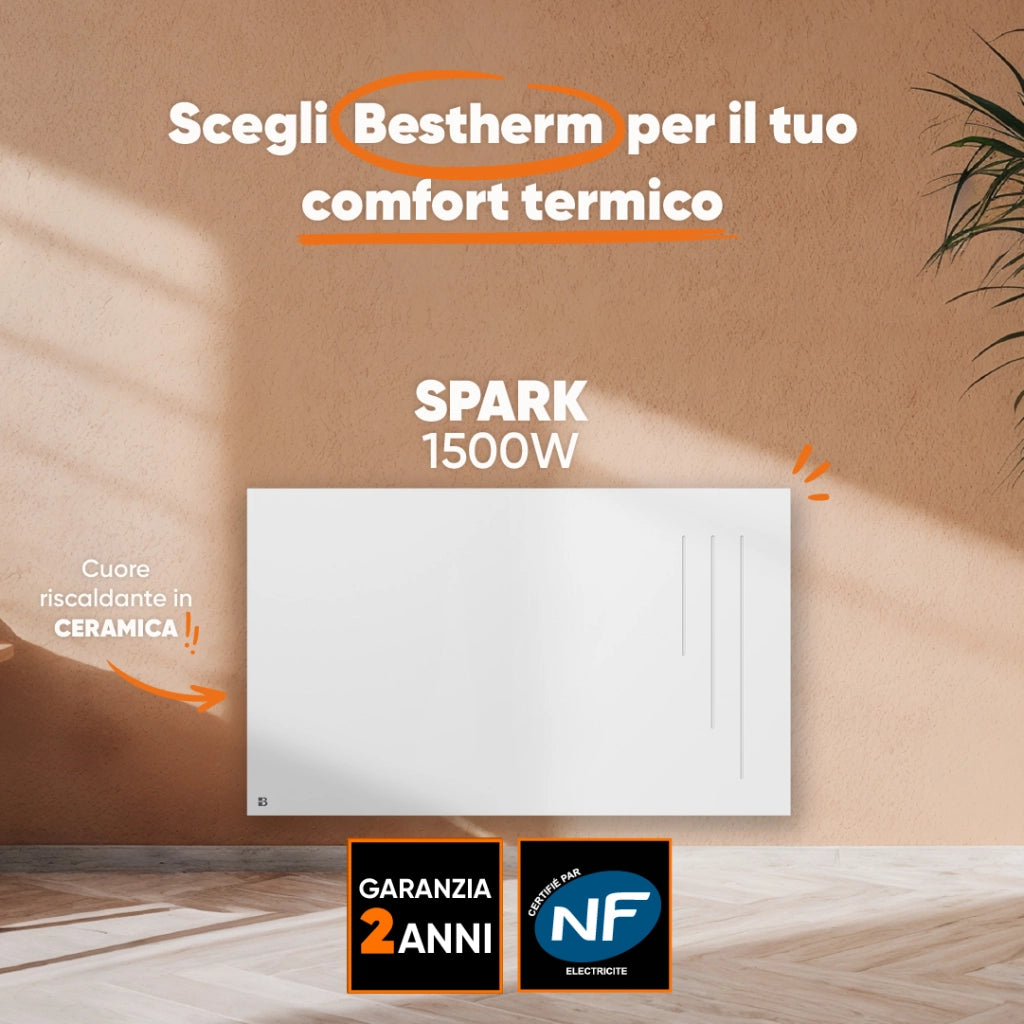 Radiatore elettrico Bestherm SPARK 1500W