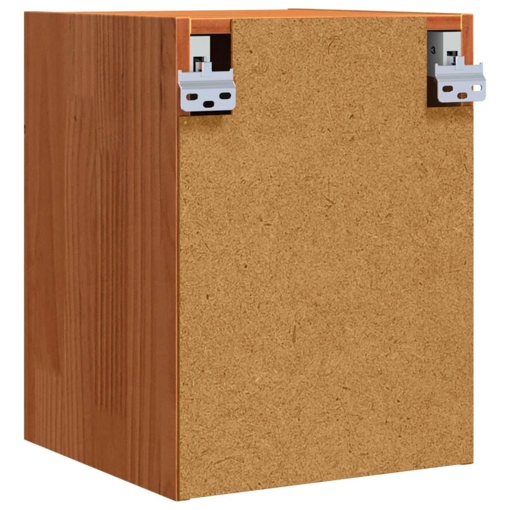 Armadietto a muro Marrone cerato 30 x 30 x 40 cm Pino massello 869867