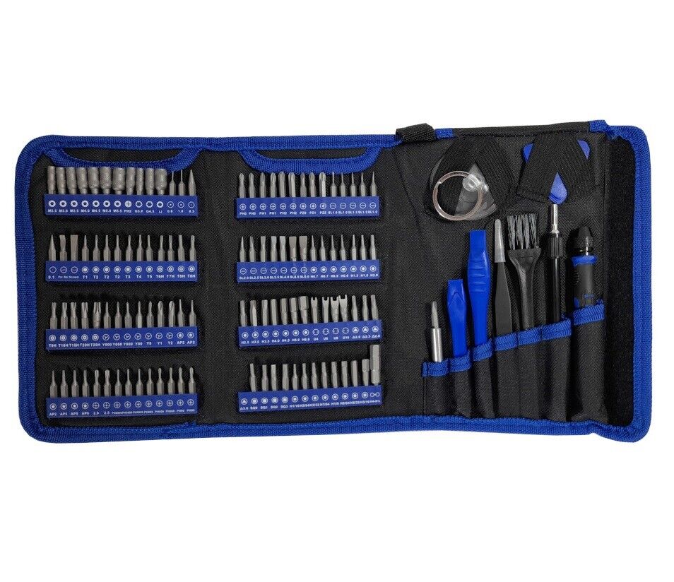 125 in 1 Kit Smontaggio Riparazione Cellulari Smartphone e Tablet, Set Utensili