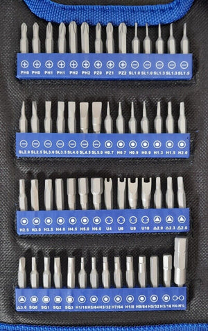 125 in 1 Kit Smontaggio Riparazione Cellulari Smartphone e Tablet, Set Utensili