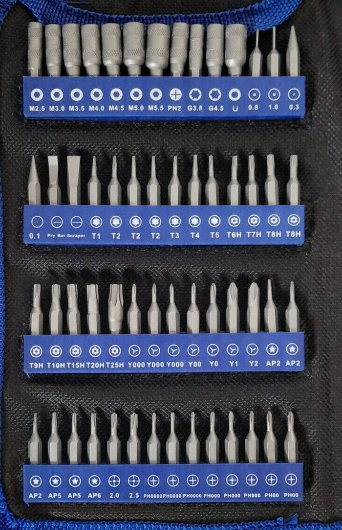 125 in 1 Kit Smontaggio Riparazione Cellulari Smartphone e Tablet, Set Utensili