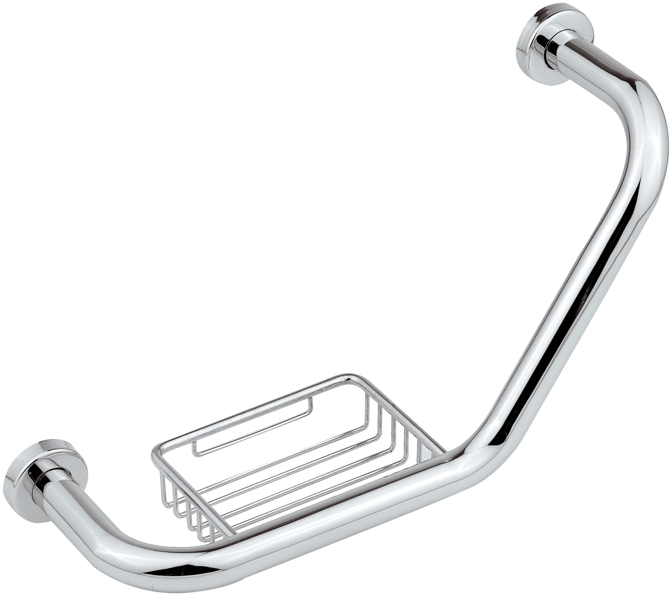 Goman maniglione e portasapone univers.dx/sx