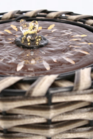 Fontana da Giardino Marrone Stile Rustico da Esterno - GEISHA