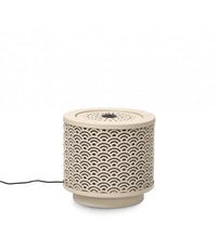 Fontana da Giardino Beige Stile Moderno con Led - BLOSSOM