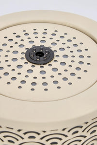 Fontana da Giardino Beige Stile Moderno con Led - BLOSSOM