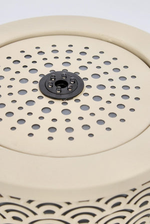 Fontana da Giardino Beige Stile Moderno con Led - BLOSSOM