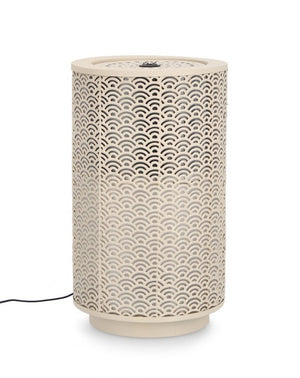 Fontana da Giardino Acciaio Beige Moderna da Esterno - BLOSSOM