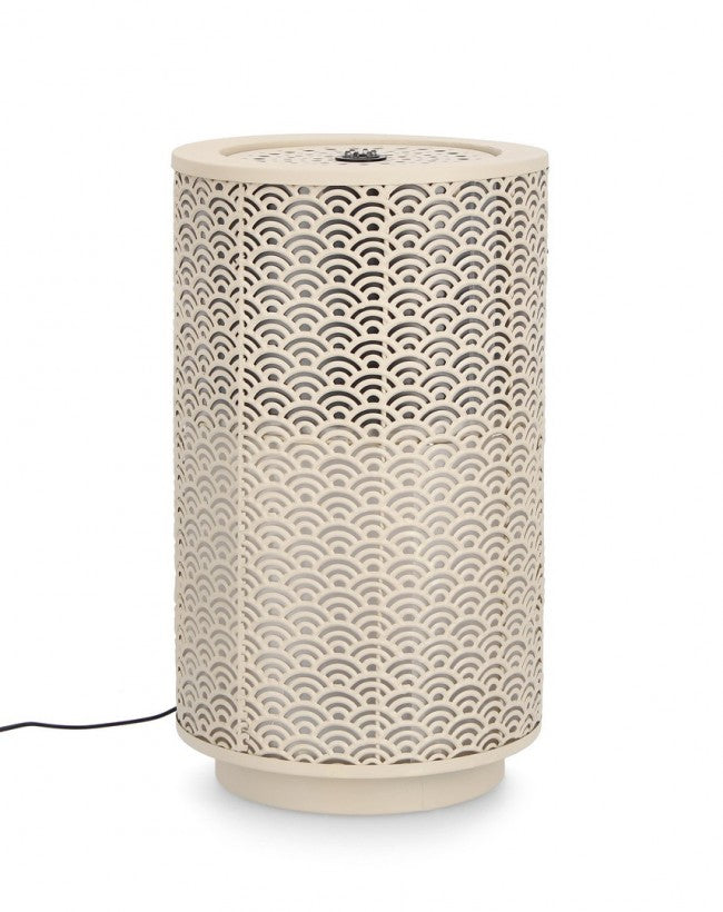 Fontana da Giardino Acciaio Beige Moderna da Esterno - BLOSSOM