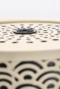 Fontana da Giardino Acciaio Beige Moderna da Esterno - BLOSSOM