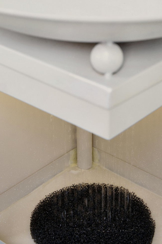 Fontana da Giardino Acciaio Marrone Stile Rustico da Esterno - SNOWFLAKE Colore: Beige