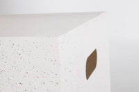 Mobile Contenitore Acciaio Beige Moderno da Interno - NUVOLA Colore: Beige