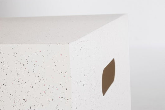 Mobile Contenitore Acciaio Beige Moderno da Interno - NUVOLA Colore: Beige