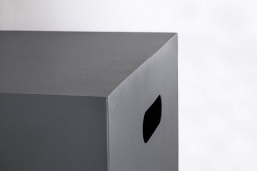 Mobile Contenitore Acciaio Beige Moderno da Interno - NUVOLA Colore: Grigio