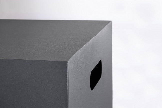 Mobile Contenitore Acciaio Beige Moderno da Interno - NUVOLA Colore: Grigio