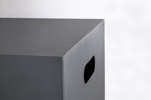 Mobile Contenitore Acciaio Beige Moderno da Interno - NUVOLA Colore: Grigio