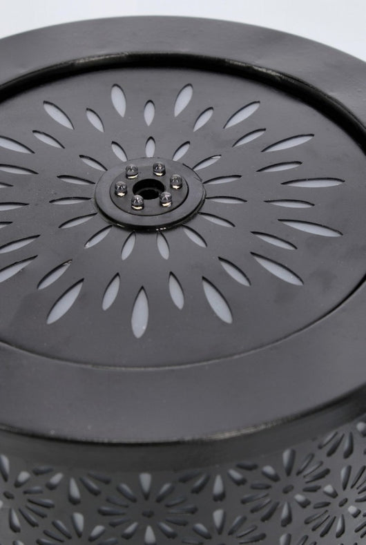 Fontana da Giardino Acciaio Nero Moderno da Esterno - ZENITH Colore: Nero