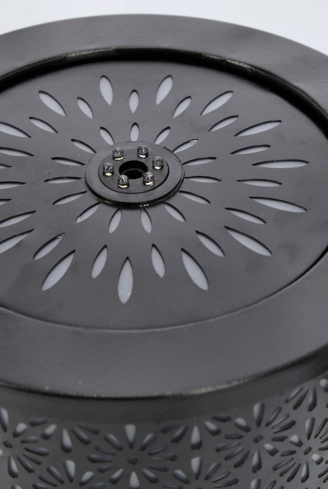 Fontana da Giardino Acciaio Nero Moderno da Esterno - ZENITH Colore: Nero