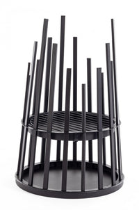 Braciere Acciaio Nero Moderno da Giardino 50xH70 - SOUTHLAND