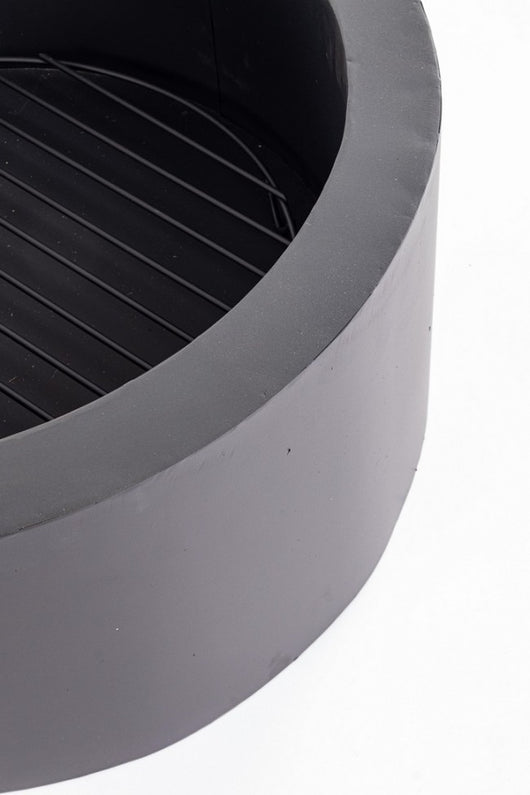 Braciere Acciaio Ruggine Industriale da Esterno 60 cm - FRONTIER Colore: Nero