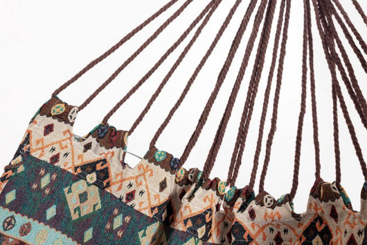 Amaca Cotone Multicolore Boho da Giardino 91x200cm - COSTA Colore: Beige