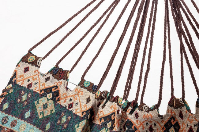 Amaca Cotone Multicolore Boho da Giardino 91x200cm - COSTA Colore: Beige