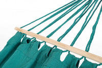 Amaca Cotone Verde Boho da Esterno 100x200 cm - SIERRA Colore: Turchese