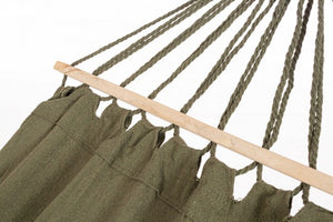 Amaca Cotone Verde Boho da Esterno 100x200 cm - SIERRA Colore: Verde