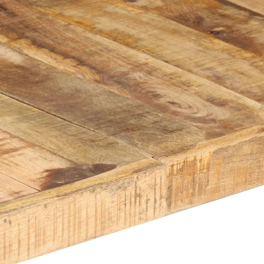 Tavolino da Salotto 140x70x40 cm in Legno di Mango Grezzo 321587