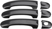 Set di 6 Coperture per Maniglie in Carbon ABS - Eleganti e Protettivi - Adatto per Vans
