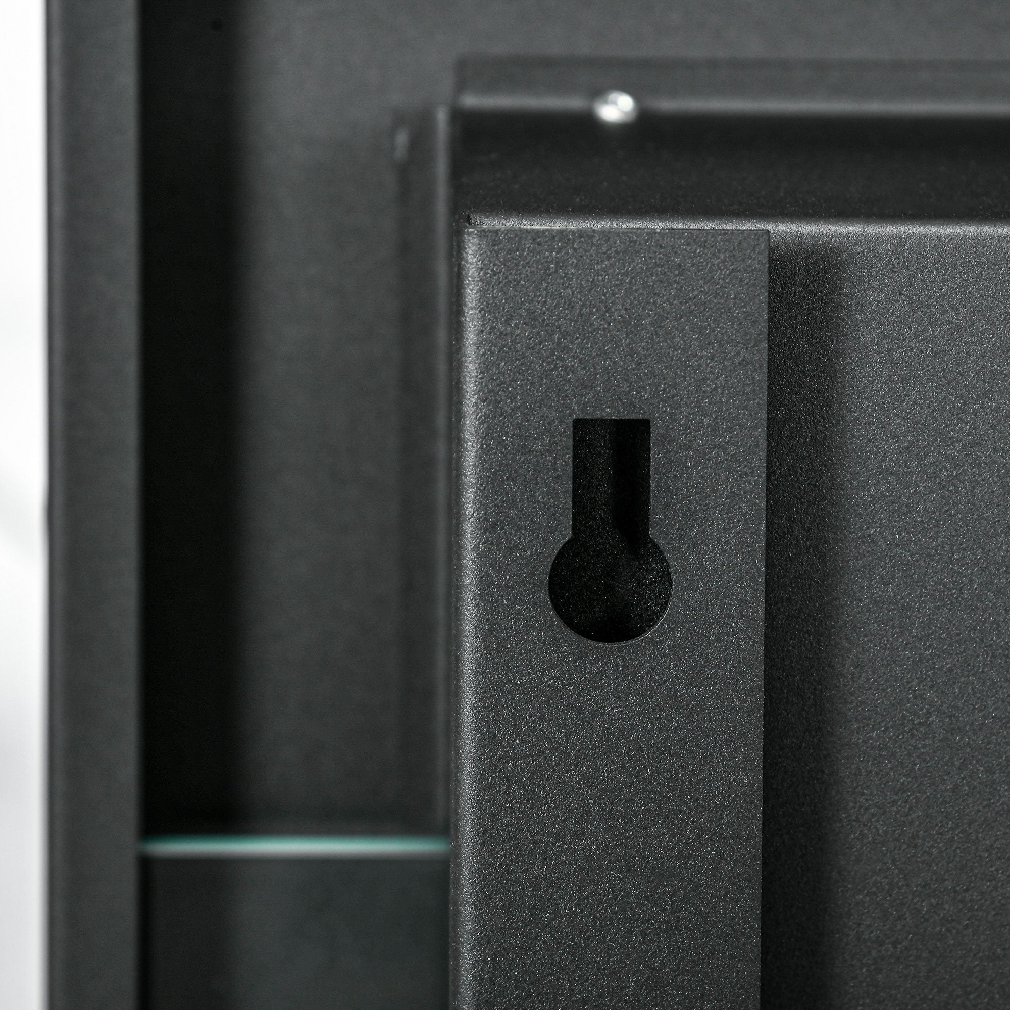 Camino a Bioetanolo da Incasso 90x15x40 cm 2 Bruciatori da 0,85L in Acciaio Inox Nero