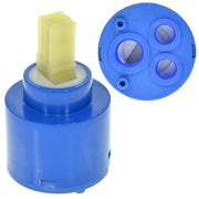 Trade Shop - Cartuccia Universale Ricambio Rubinetto Miscelatore Bassa 35mm -