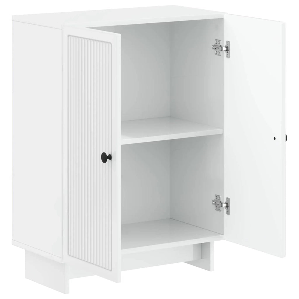 Mobiletto da Bagno EDE Bianco Lucido 59,5 x 31 x 80 cm 895959