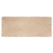 Tappeto in finta TAFALLA | Tappeto del soggiorno Beige 80 x 200 cm Poliestere