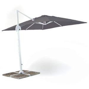 Marvin Telo Ricambio Per Ombrellone Palo Decentrato Giardino Senso 3X3 3X4 Copertura Esterno Grigio/3 X 4