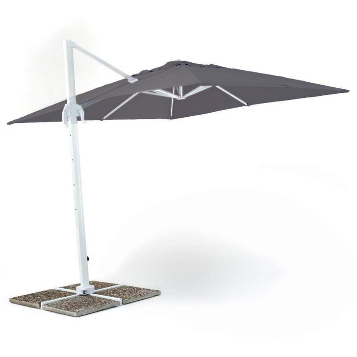 Marvin Telo Ricambio Per Ombrellone Palo Decentrato Giardino Senso 3X3 3X4 Copertura Esterno Grigio/3 X 4