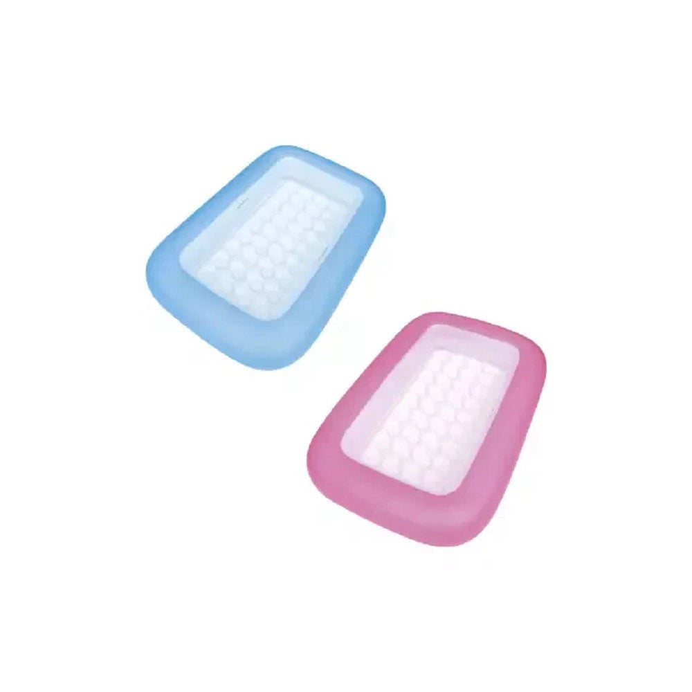 Trade Shop - Piscina Rettangolare Aquababe Con Fondo Gonfiabile 165x104x25 Cm Vari Colori 51115 -