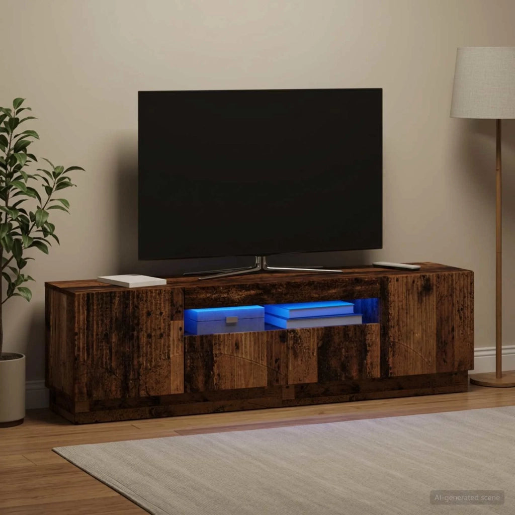 Mobile TV LED Legno antico Legno ingegnerizzato 897353