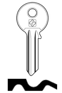 SILCA CHIAVE PORTA FF1 confezione da PEZZI 5