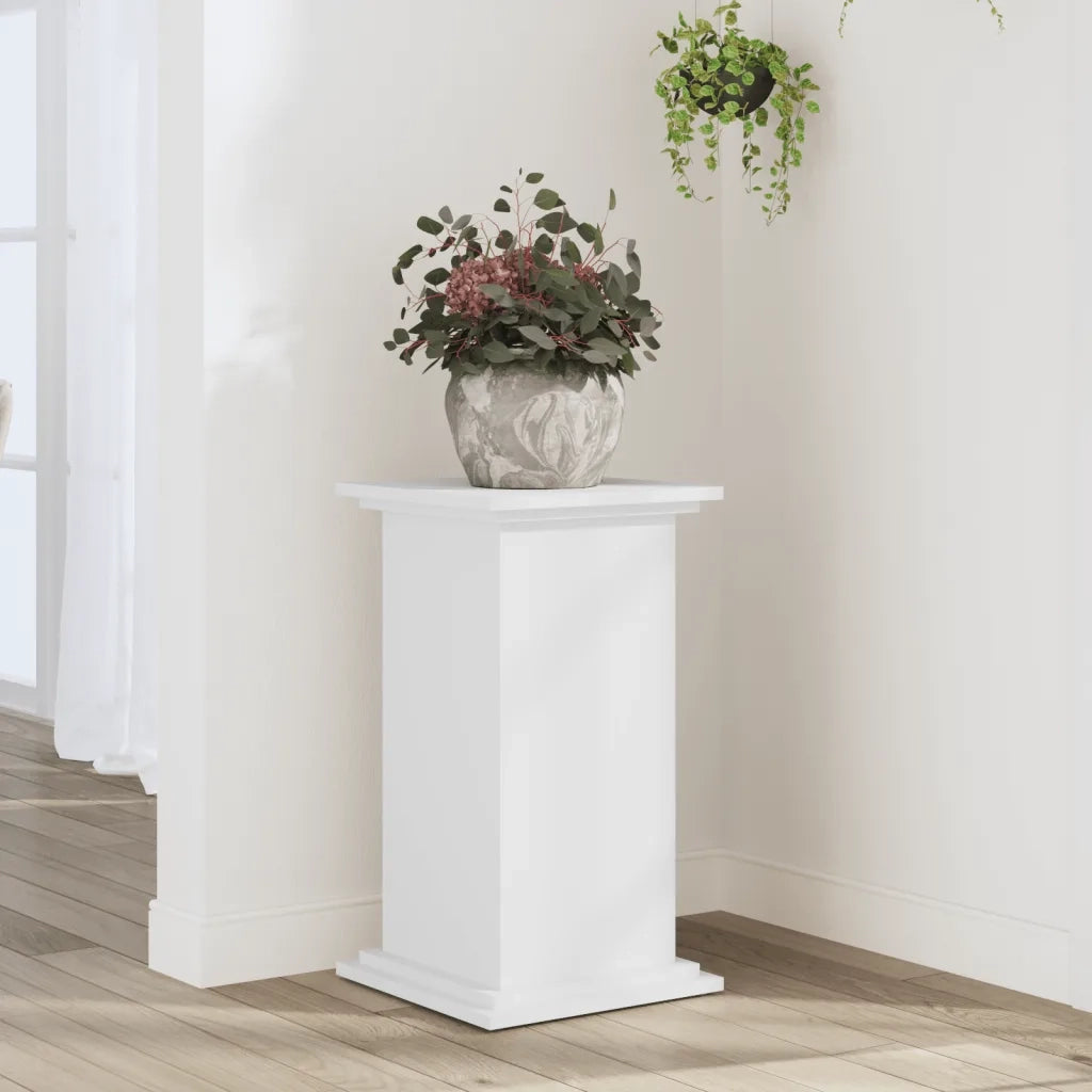 Supporto per piante | Sostegno per piante Bianco 33x33x60 cm in Truciolato