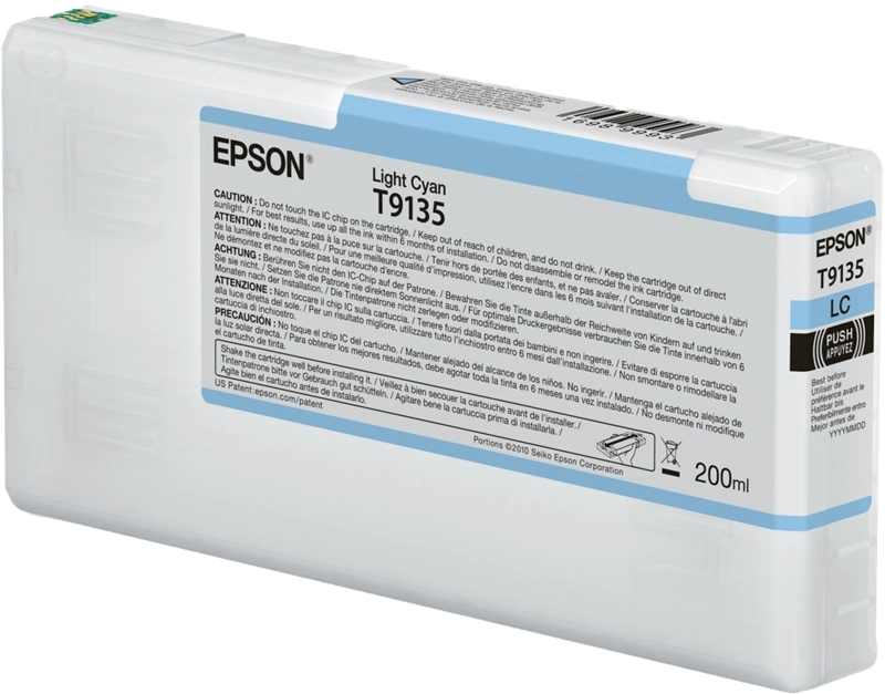 Epson T9135 Light Cyan Ink Cartridge (200ml)