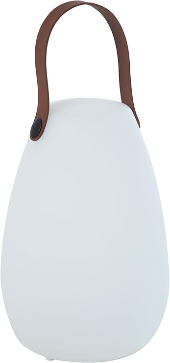 Lampada a Led Lanterna a Goccia Ricaricabile con Manico 8 Colori in Plastica