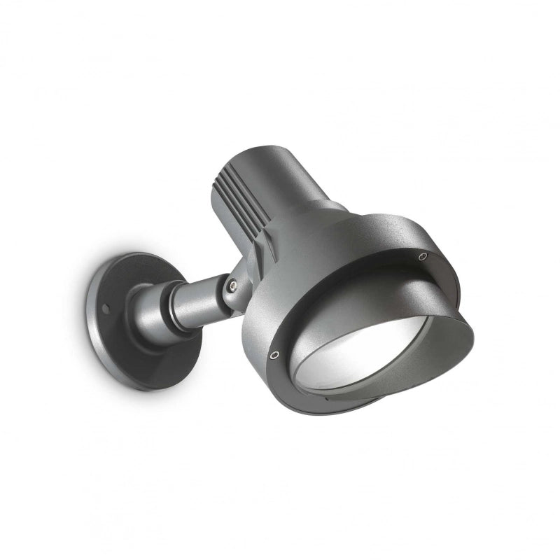Lampada Da Parete Terra Ap1 Big Antracite Ideal-Lux