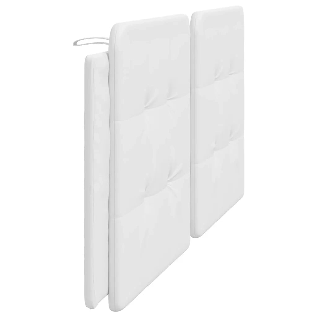 Cuscino Testiera Zadar Bianco 200 cm in Similpelle CFW8274067