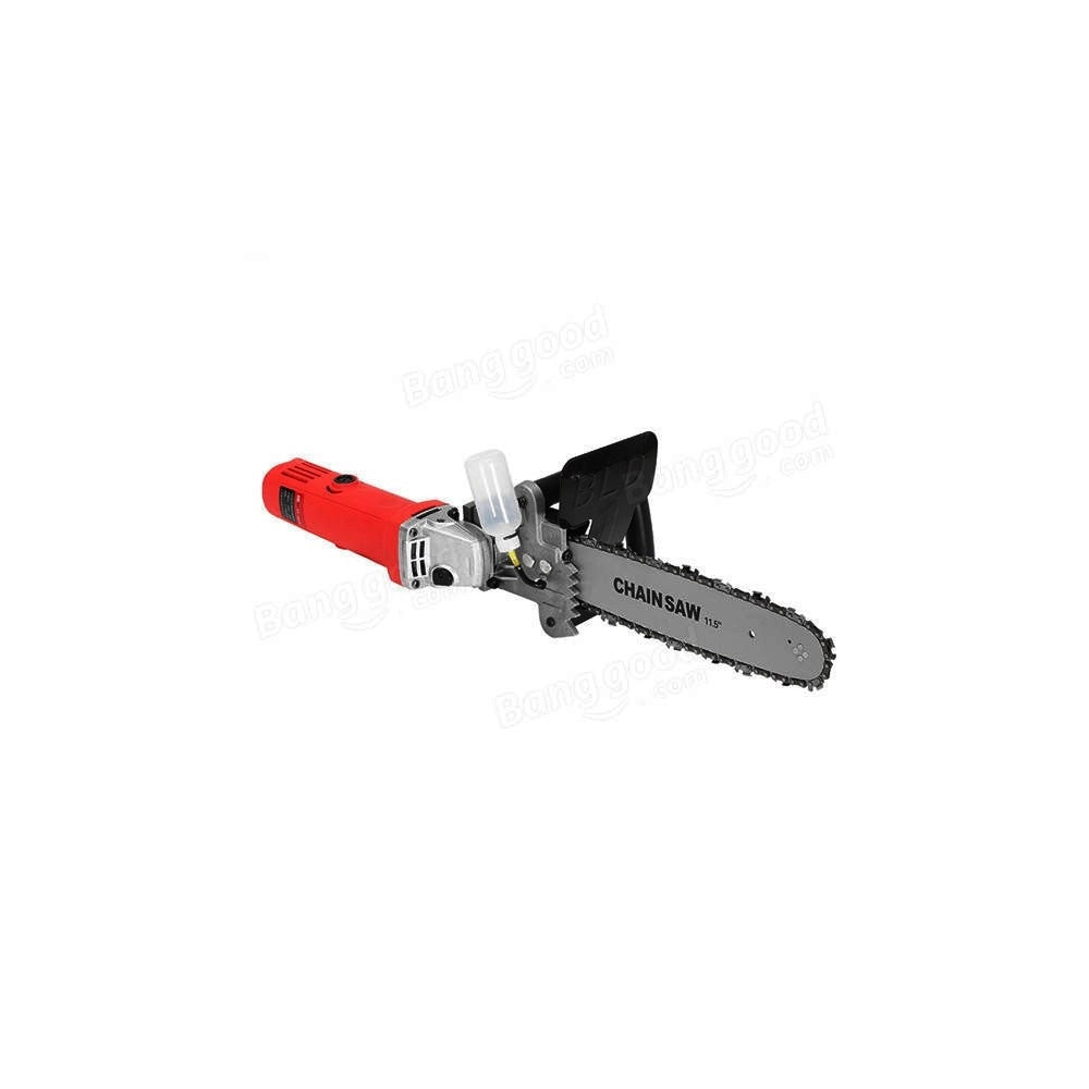 Trade Shop - Kit Adattatore Smerigliatrice Flex Angolare Elettrosega Motosega Barra 11.5" -