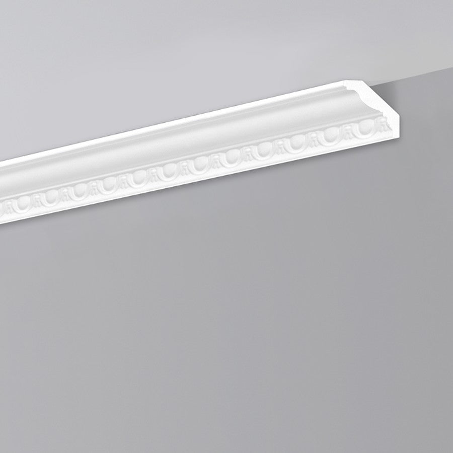 €0,75ml *** STOCK ***. Pacco da 160ml di cornice decorativa in polistirene compatto XPS 45X40x2000 LD10G