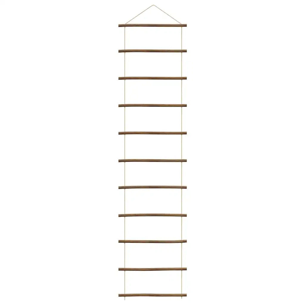Decorazione da Parete a Forma di Scala 50x200 cm Ramo Naturale