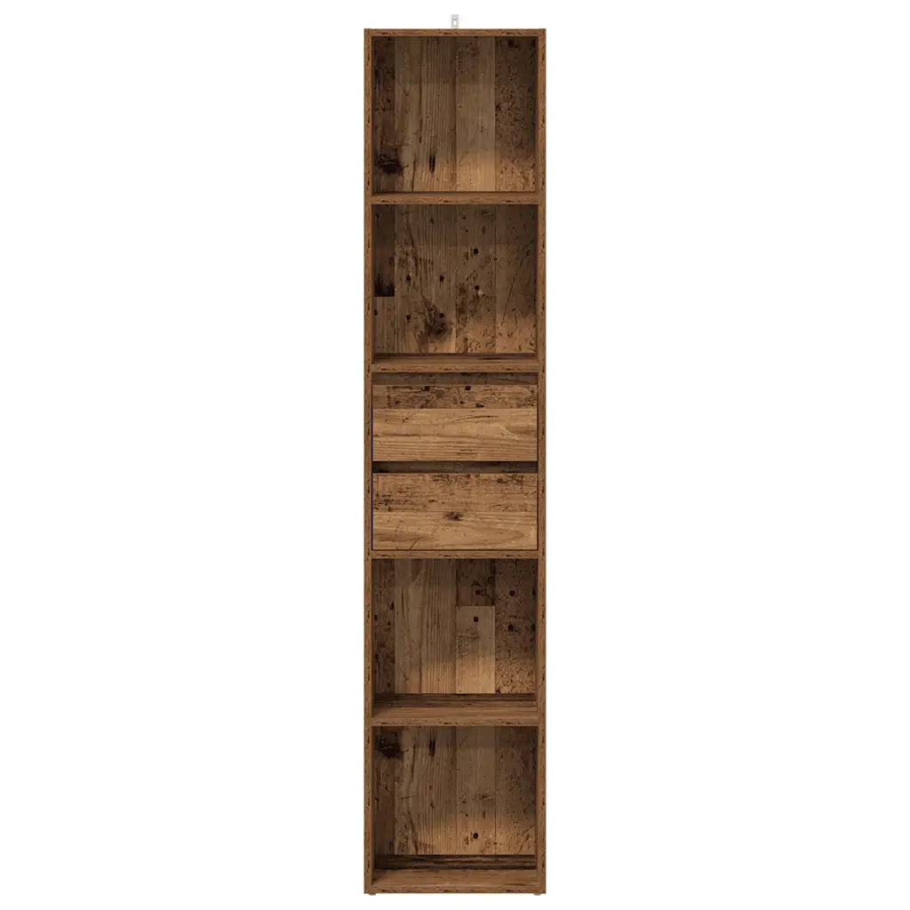 Libreria Legno Antico 36x30x171 cm in Legno Multistrato 856046